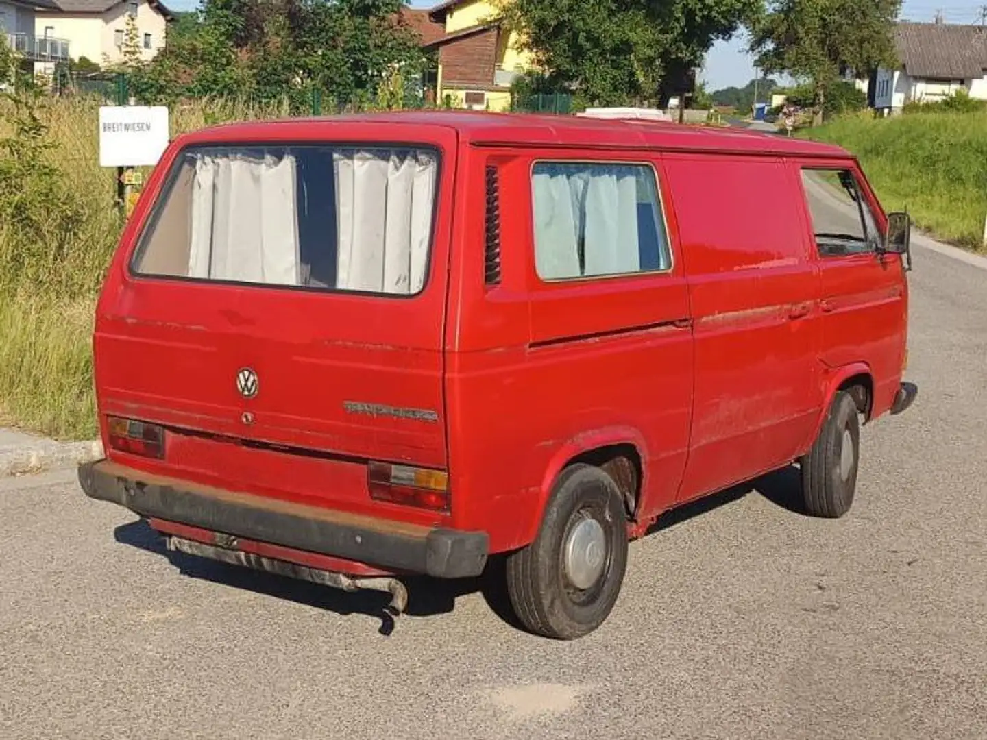 Volkswagen T3 Czerwony - 1