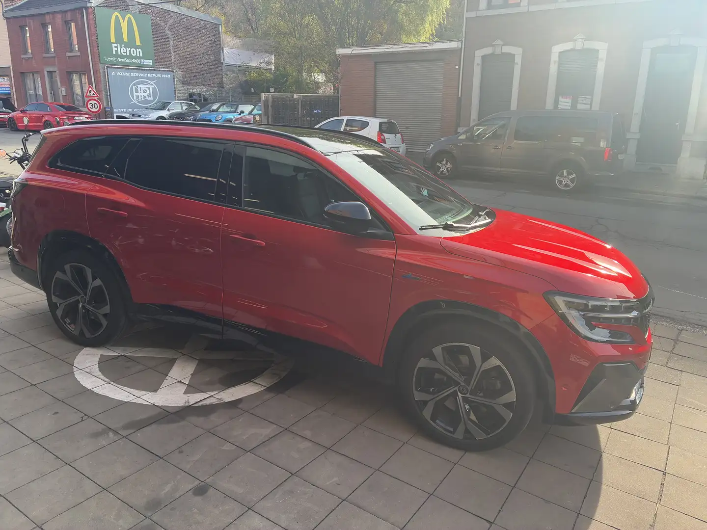 Renault Espace Esprit Alpine E-Tech full hybrid 200 TVA DEDUC. Rouge - 2