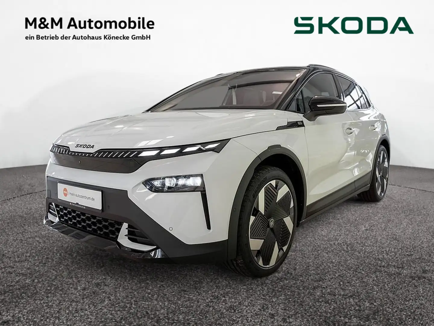 Skoda Elroq 85 Lodge MAXX WÄRMEPUMPE TRAVEL Wit - 1