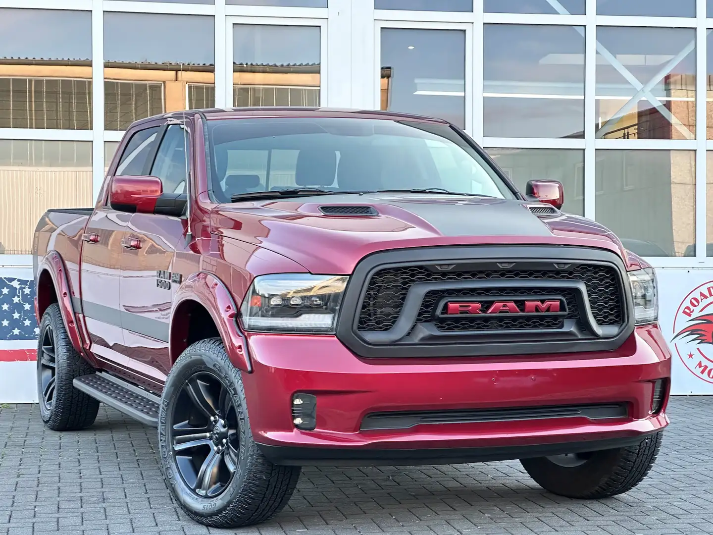 Dodge RAM 1500 Sport 4x4 Offroad Prins Crew Navi Lift Rot - 1