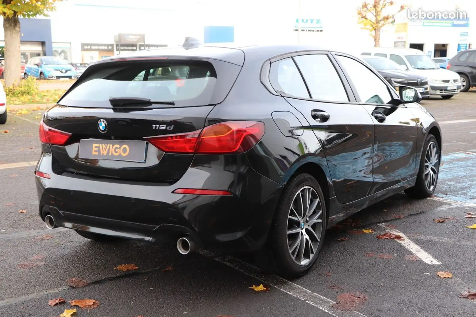 BMW 118 serie 118d 150 carplay-sieges chauffants Noir - 2