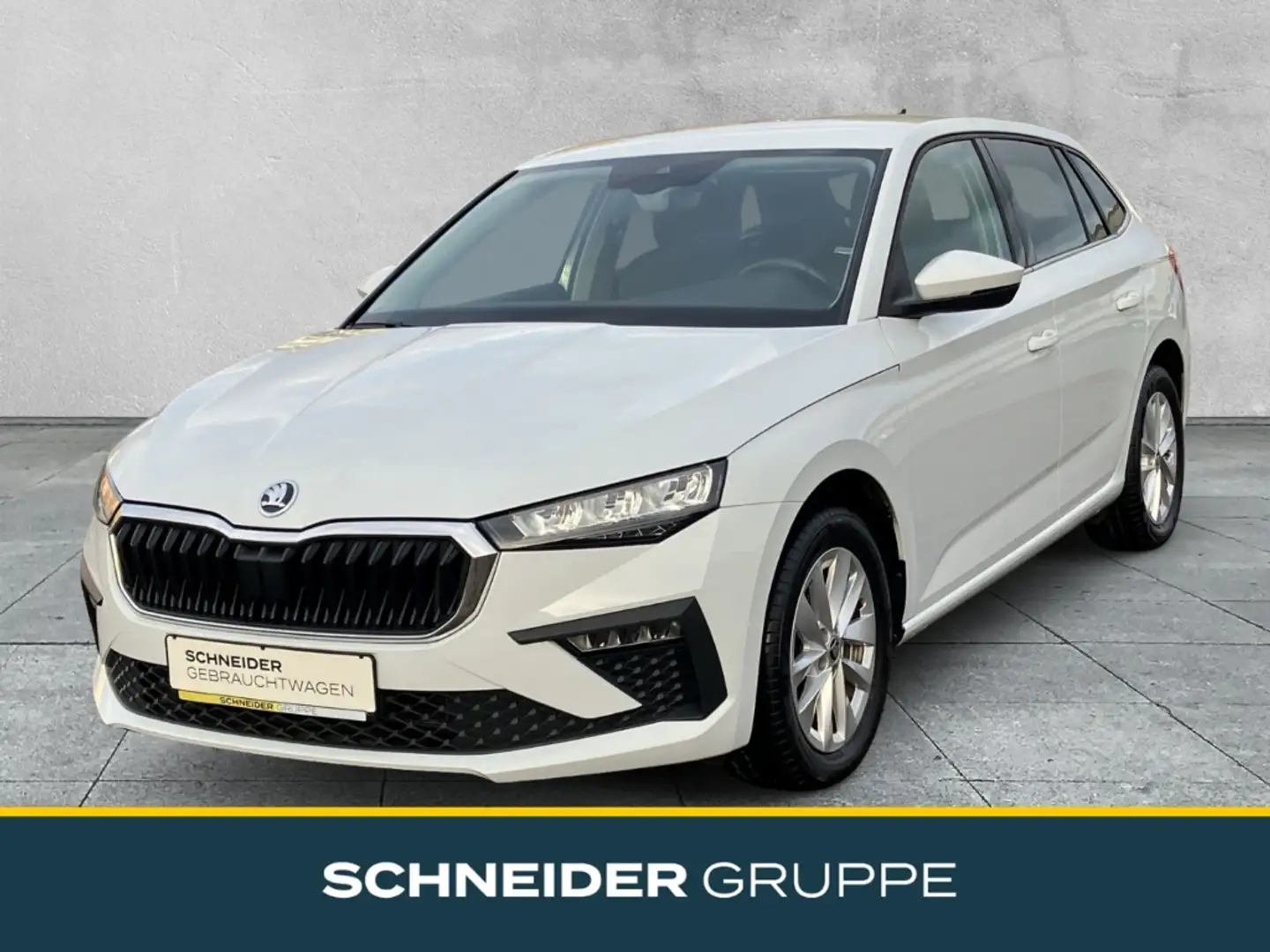 Skoda Scala SELECTION 1.5 TSI DSG Selection LED+SHZ+DAB+TEMPOM Weiß - 1