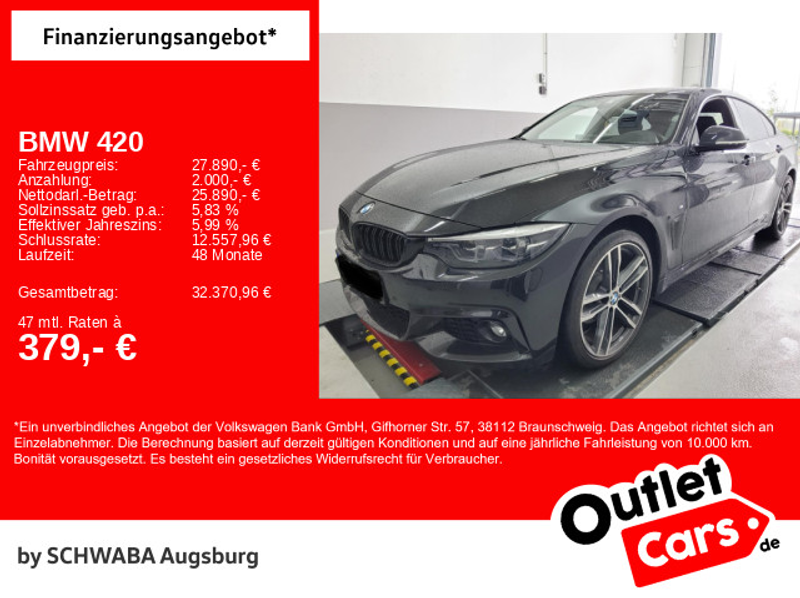 BMW 420d xD M Sport *AHK*NAVI*Allrad* — photo 2