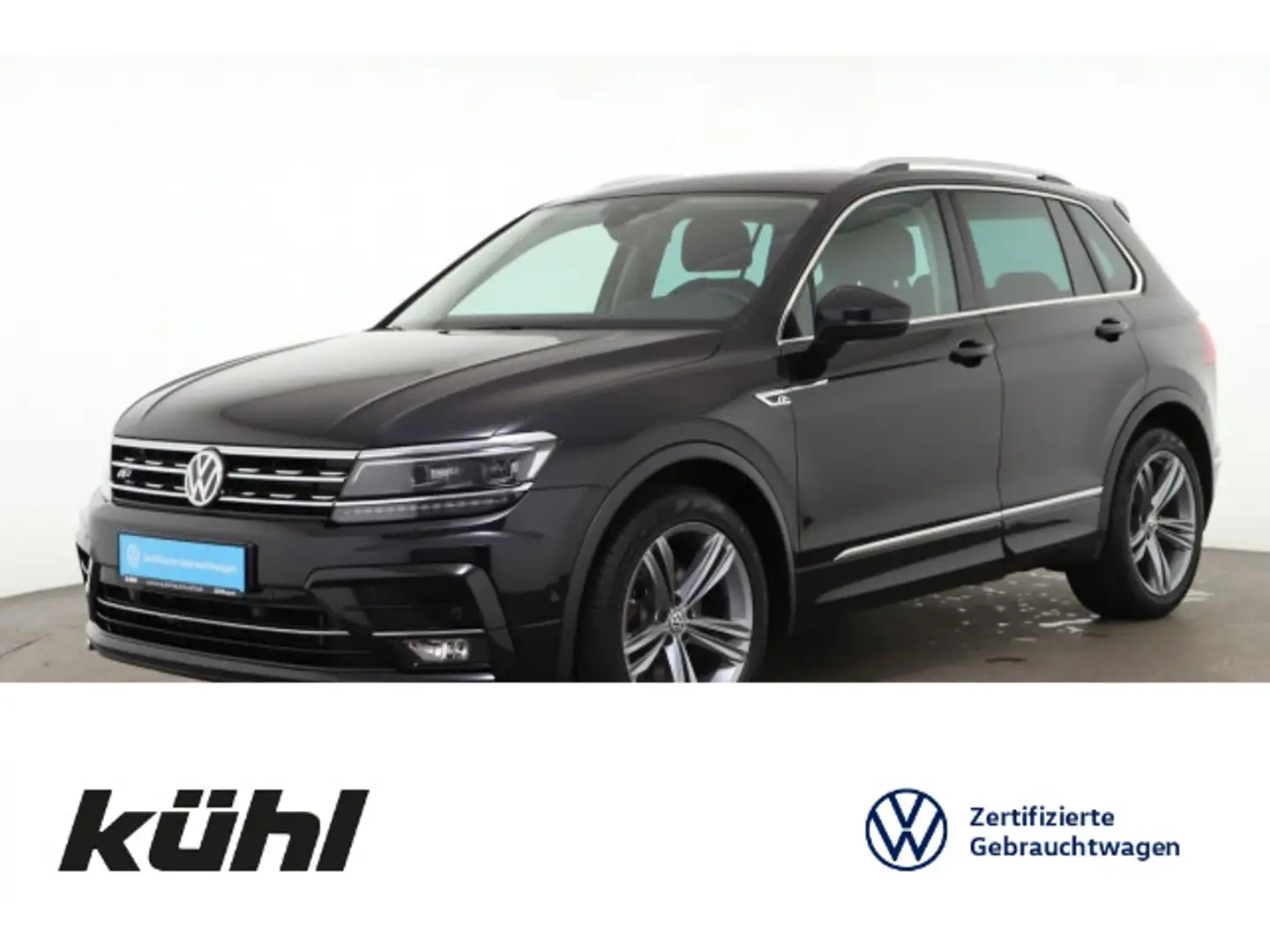 Volkswagen Tiguan 2.0 TDI 4M DSG Highline LED/ACC/HuD/Kamer Noir - 1