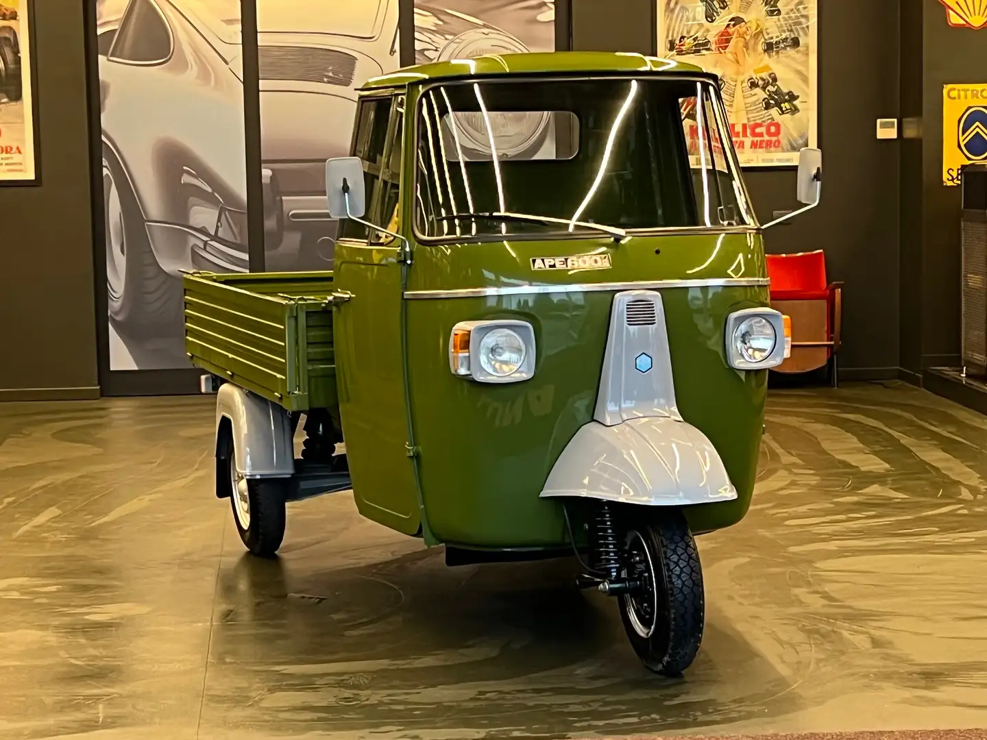 Piaggio Ape 600 MP -Totalmente restaurata- Verde - 1