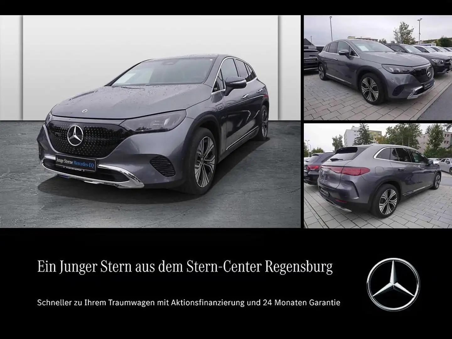Mercedes-Benz EQE SUV Electric Art+AHK+HUD+360°+DISTRONIC+ Gris - 1