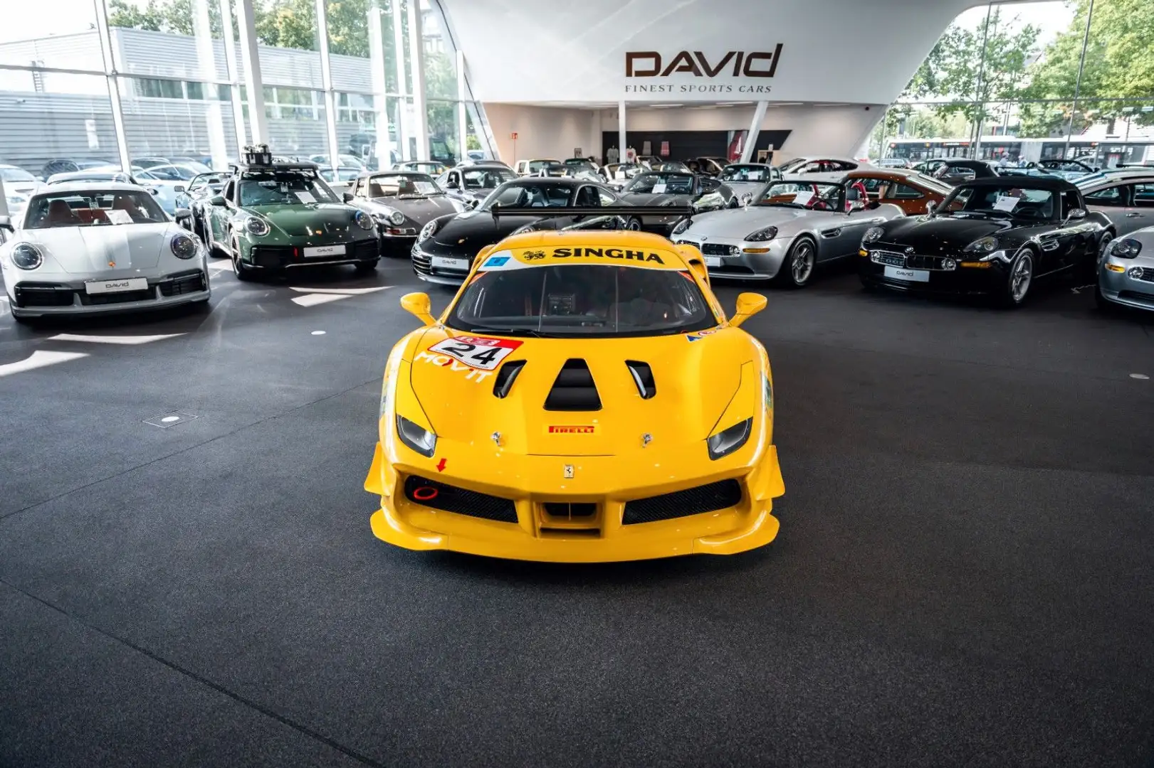 Ferrari 488 488 Challenge*DMSB Wagenpass*Unfallfrei* Gelb - 1