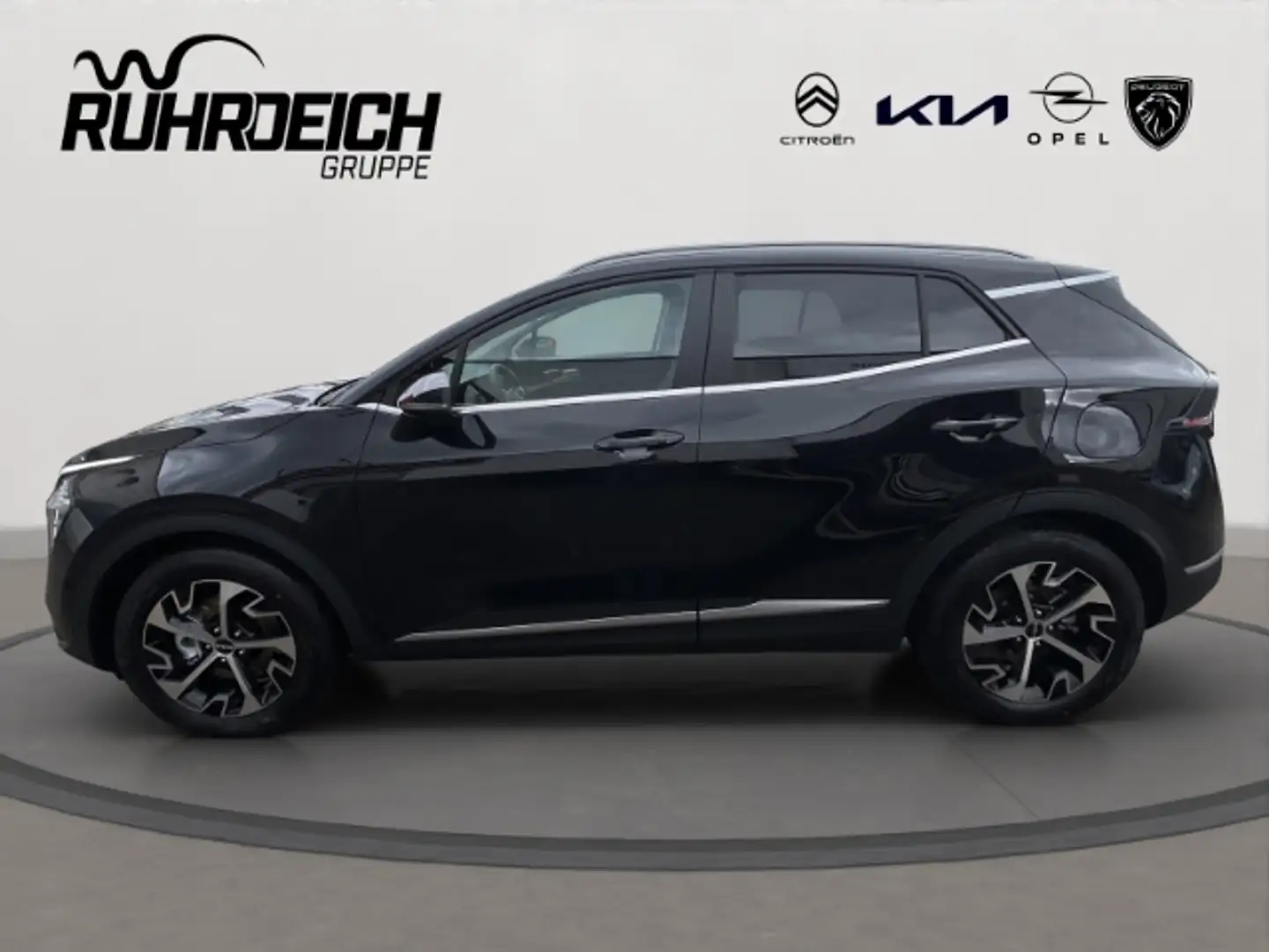 Kia Sportage 1.6 T-GDI 2WD DCT7 Ultimate Leder AHK Navi Kamera Nero - 2