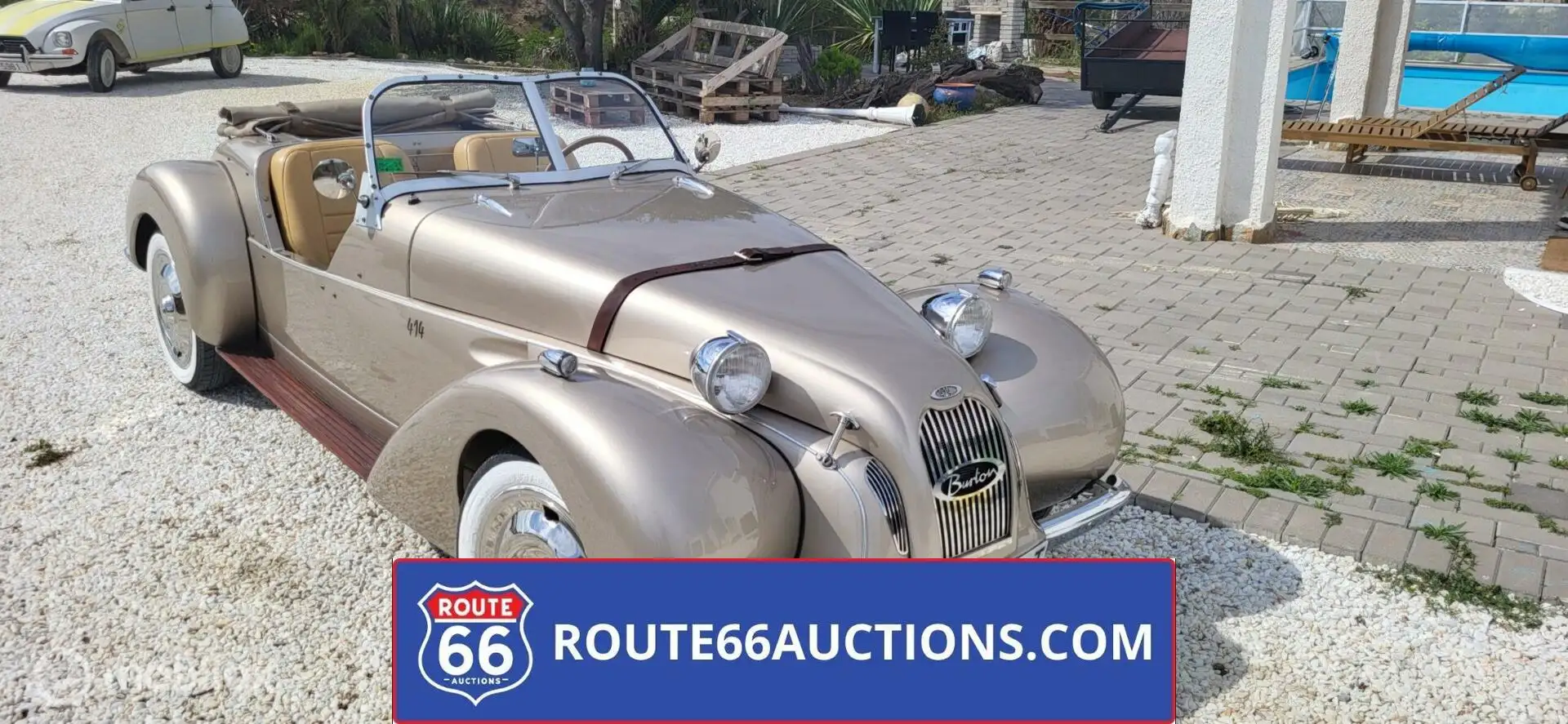 Citroen Burton Roadster 1975 | Route 66 Auctions Bej - 1