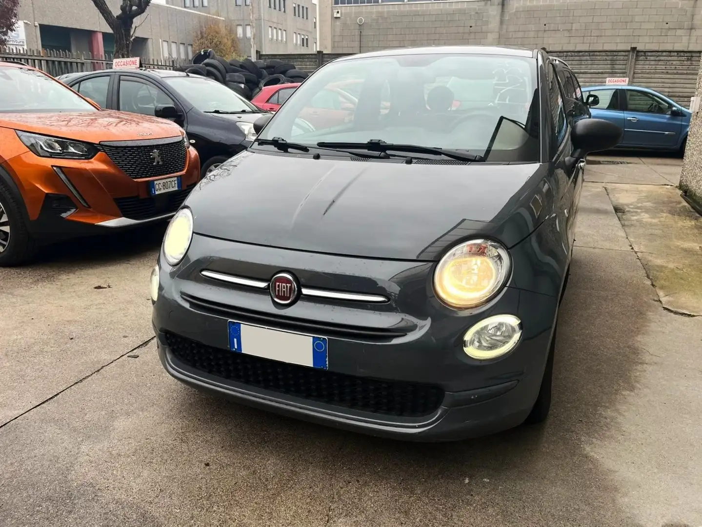 Fiat 500 1.2 *UNIPROPRIETARIO-RATEIZZAZIONE SENZA VINCOLI* Grigio - 2
