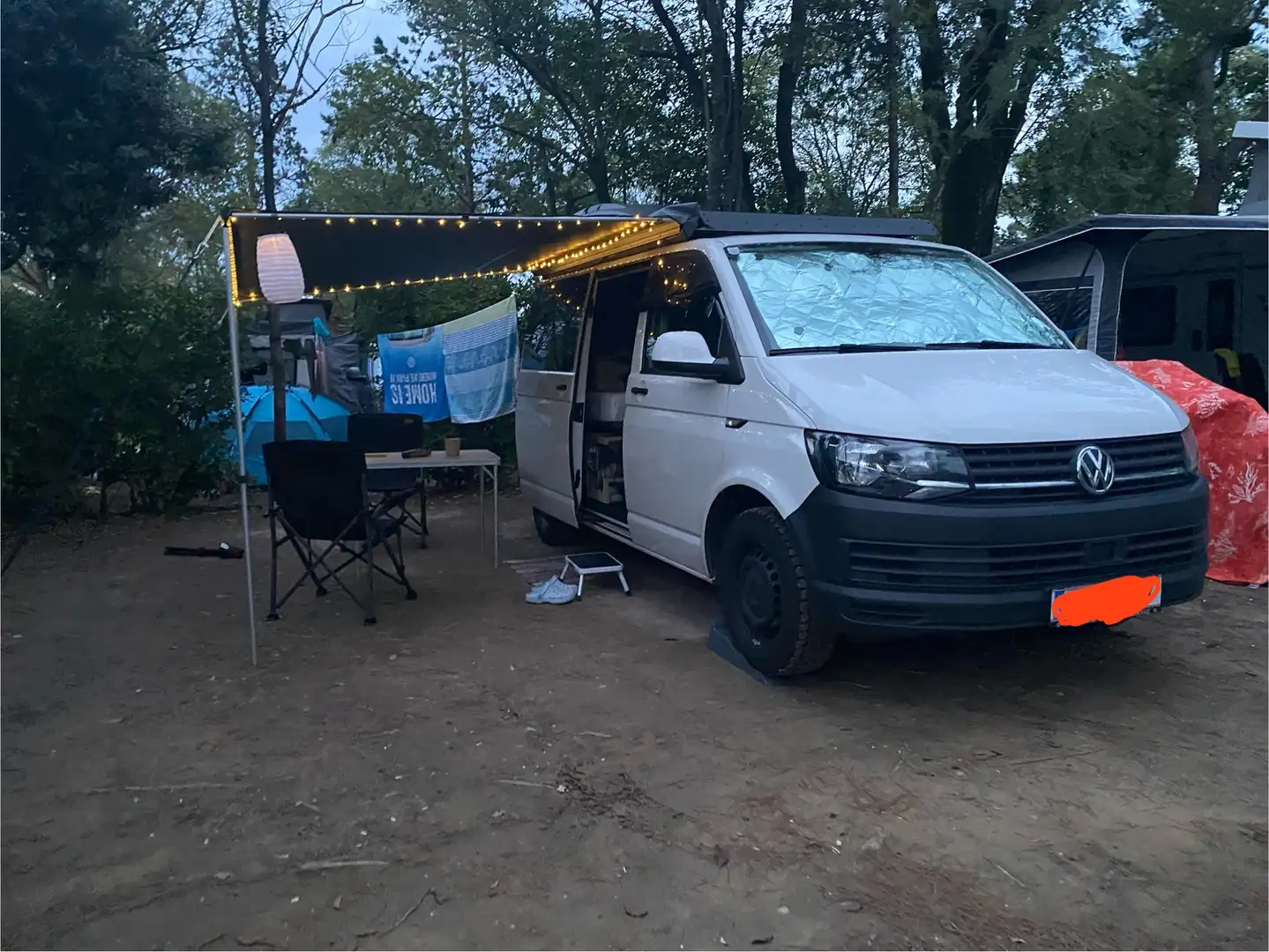 Volkswagen T6 Transporter Camper Weiß - 1