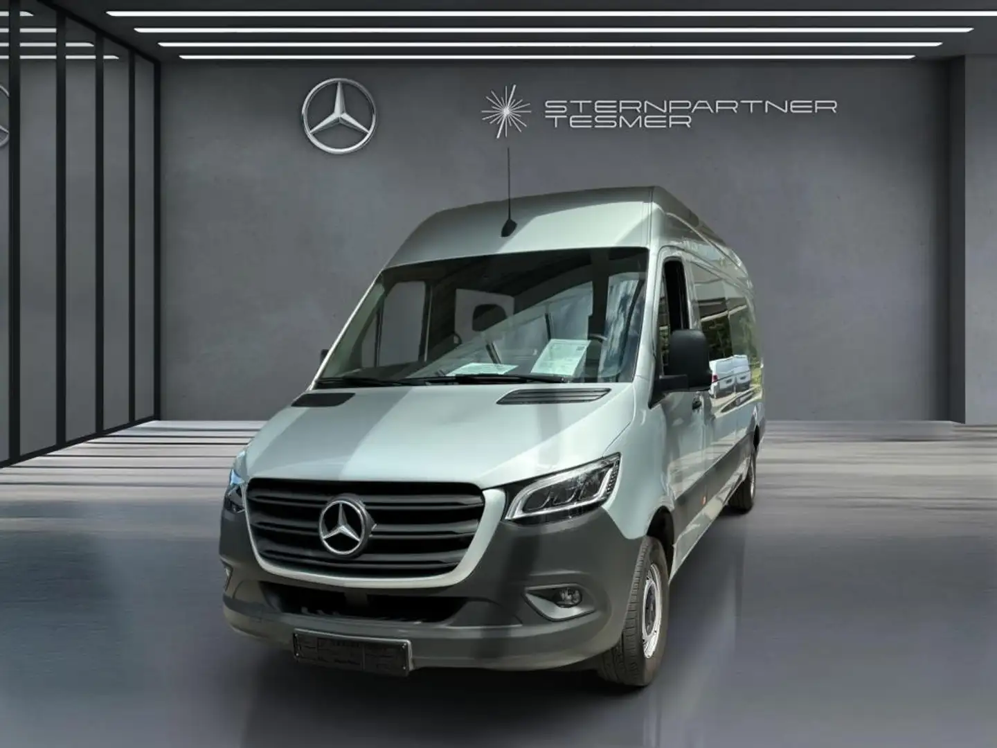 Mercedes-Benz Sprinter 317 CDI Maxi Mixto nur Gewerbe+Export Silver - 2