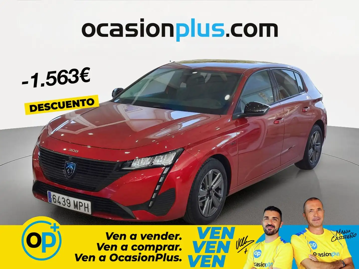 Peugeot 308 1.2 PureTech S&S Style 130 Rojo - 1