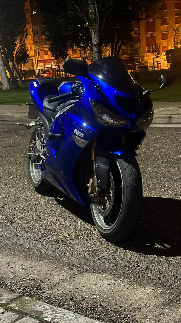 Kawasaki Ninja ZX-6R Azul - 1