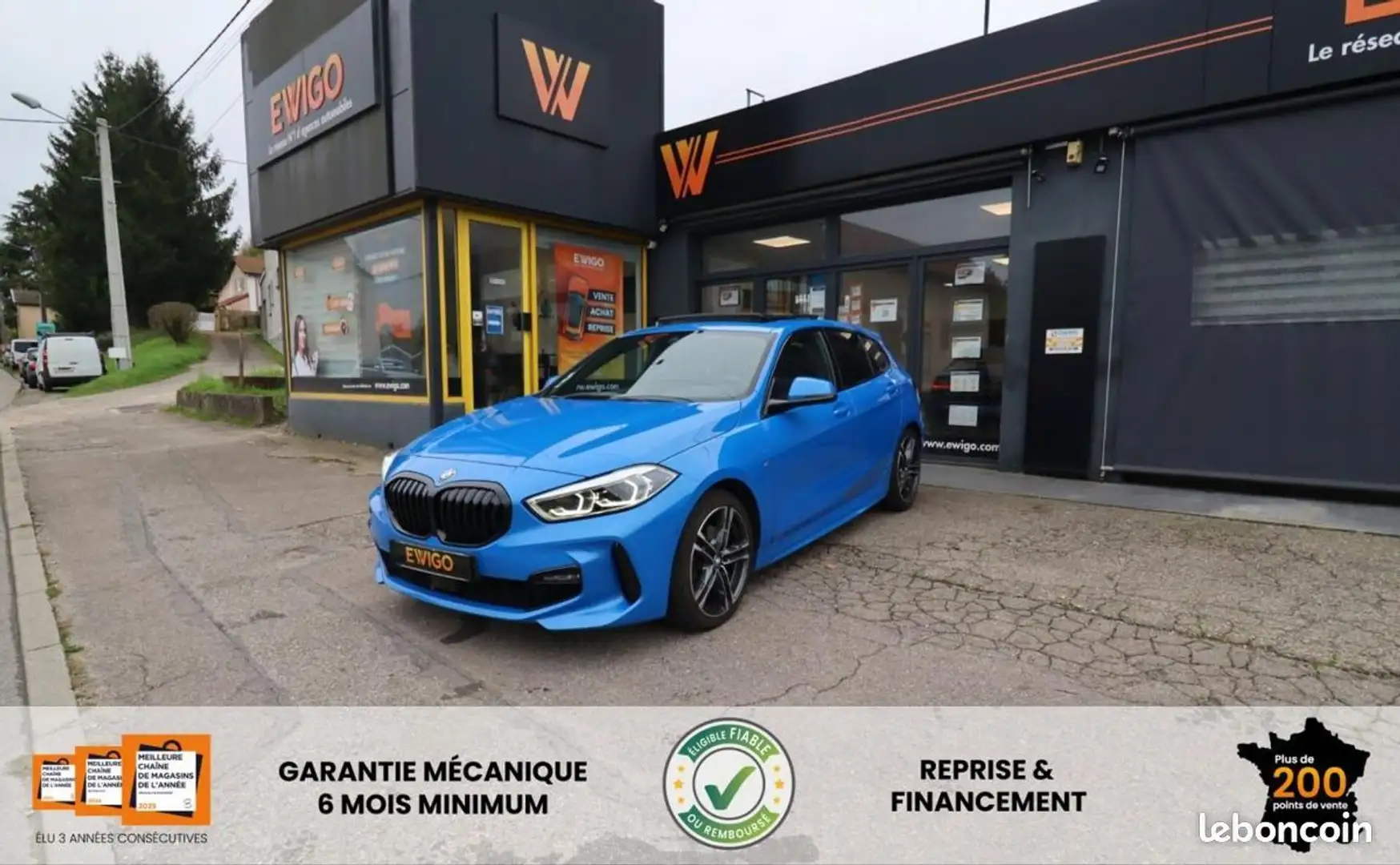BMW 135 5 118 I 135 CH M SPORT BVA + TOIT OUVRANT Blauw - 1