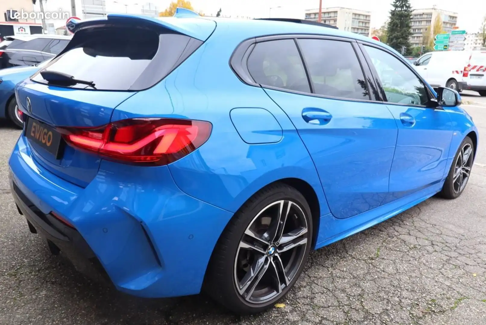 BMW 135 5 118 I 135 CH M SPORT BVA + TOIT OUVRANT Blauw - 2