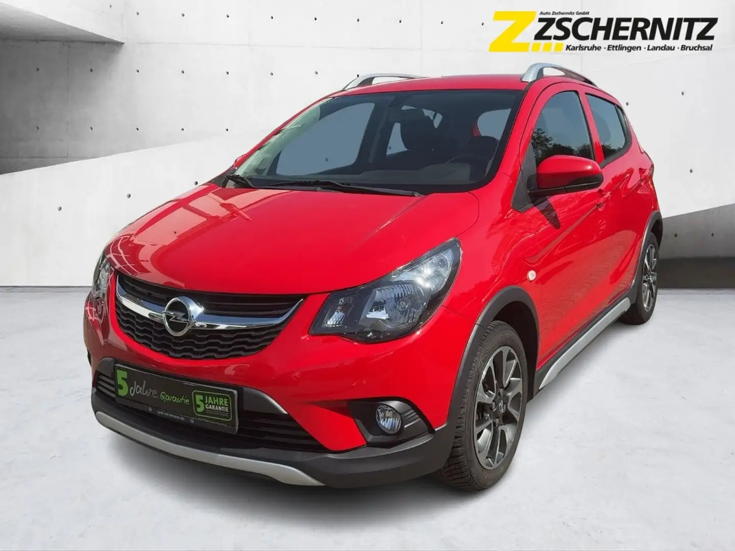 Opel Karl 1.0 Rocks Allwetter*Klima*Einparkhilfe Rood - 1