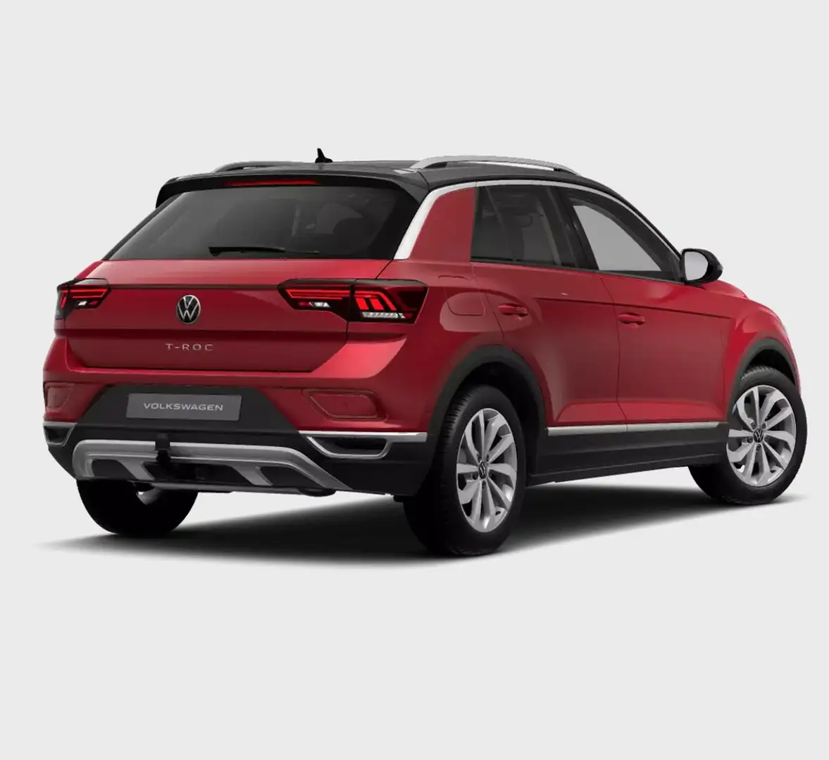 Volkswagen T-Roc 1.5 TSI DSG Style LED AHK Navi Light Assist ACC Rood - 2