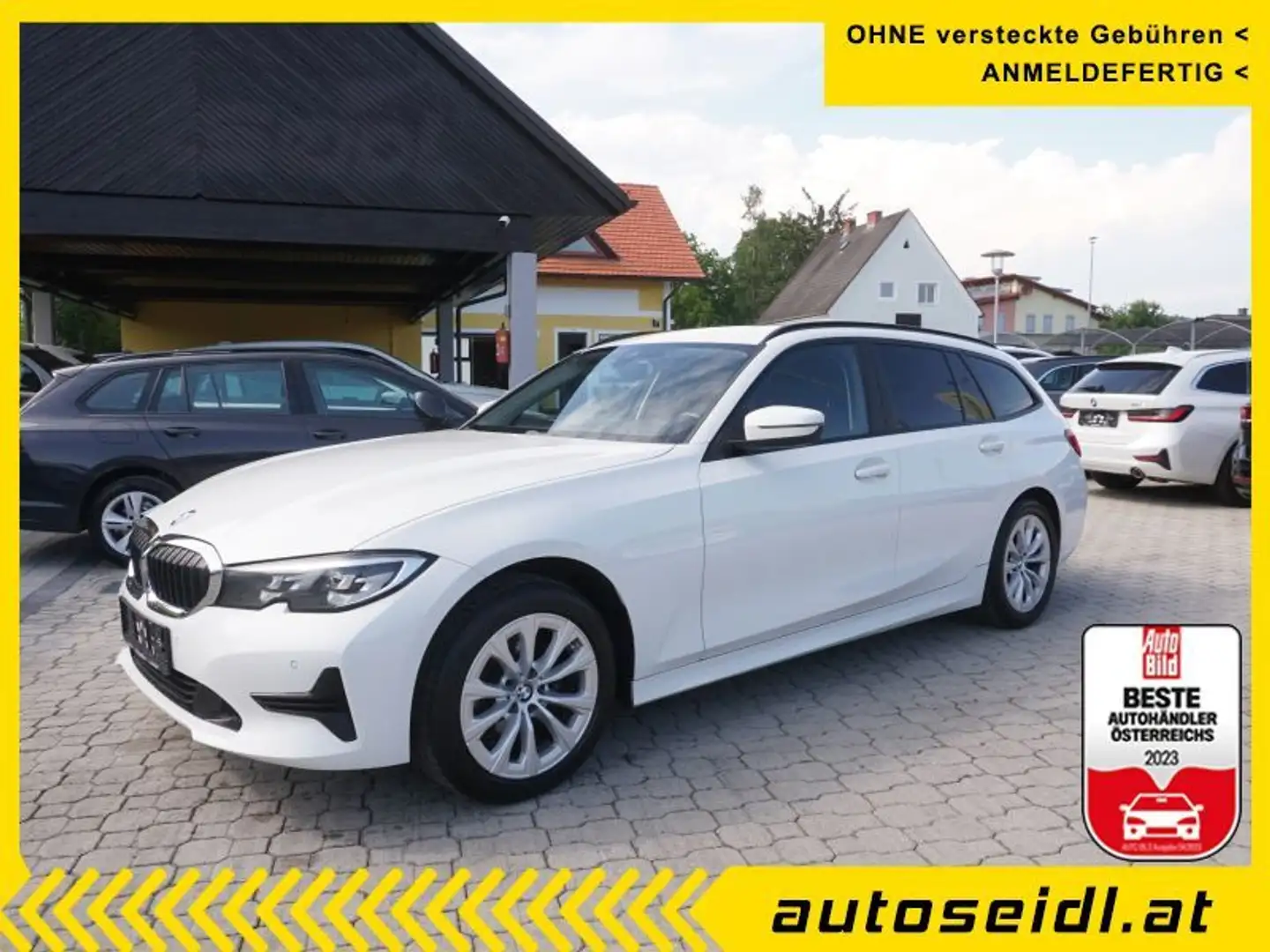 BMW 316 d Touring Aut. *LED+NAVI* Alb - 1
