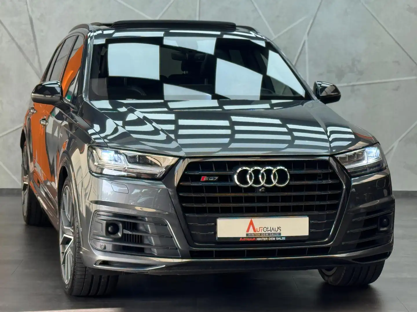 Audi SQ7 4.0 TDI quattro |KAM|PANO|ACC|BOSE|MATRIX| Gris - 2