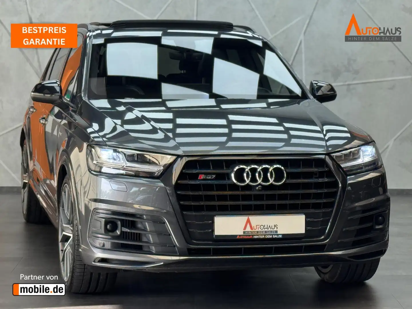 Audi SQ7 4.0 TDI quattro |KAM|PANO|ACC|BOSE|MATRIX| Gris - 1