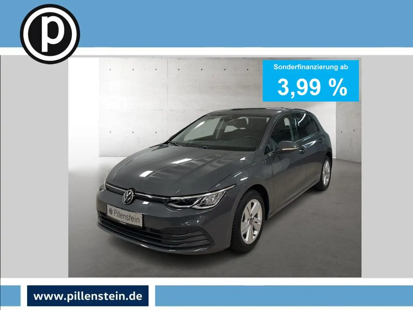 Volkswagen Golf 8 LIFE 2.0 TDI DSG NAVI SITZH. APP-C. LED Grau - 1