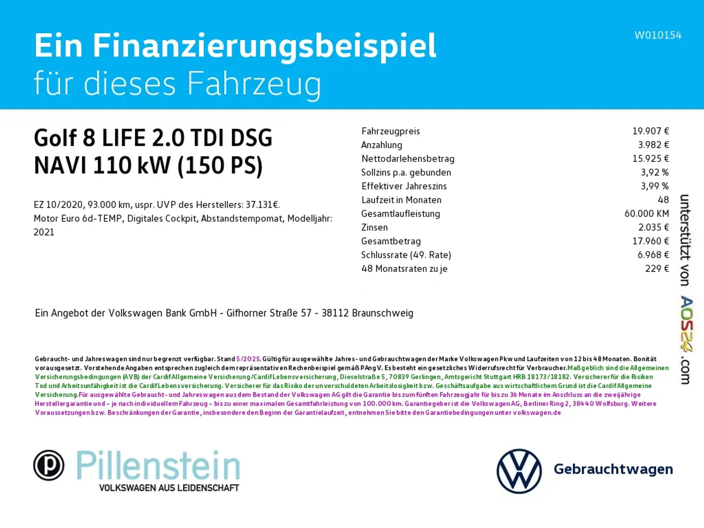 Volkswagen Golf 8 LIFE 2.0 TDI DSG NAVI SITZH. APP-C. LED Grau - 2