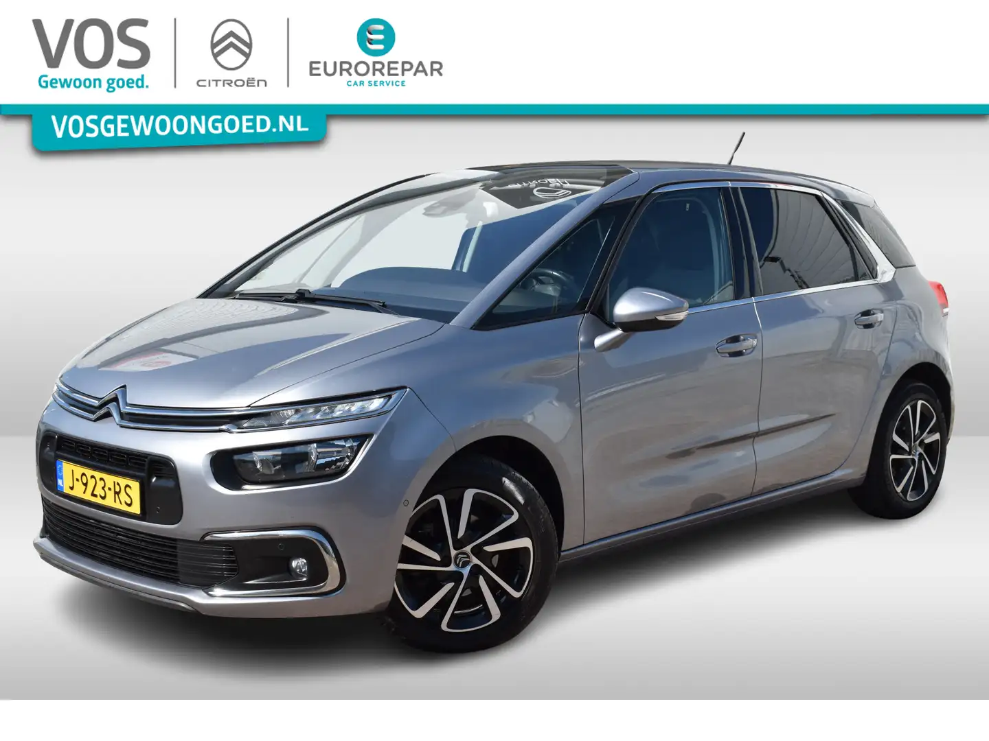 Citroen C4 Picasso PureTech 130 EAT6 Shine Navi | Trekhaak | Airco | Gris - 1