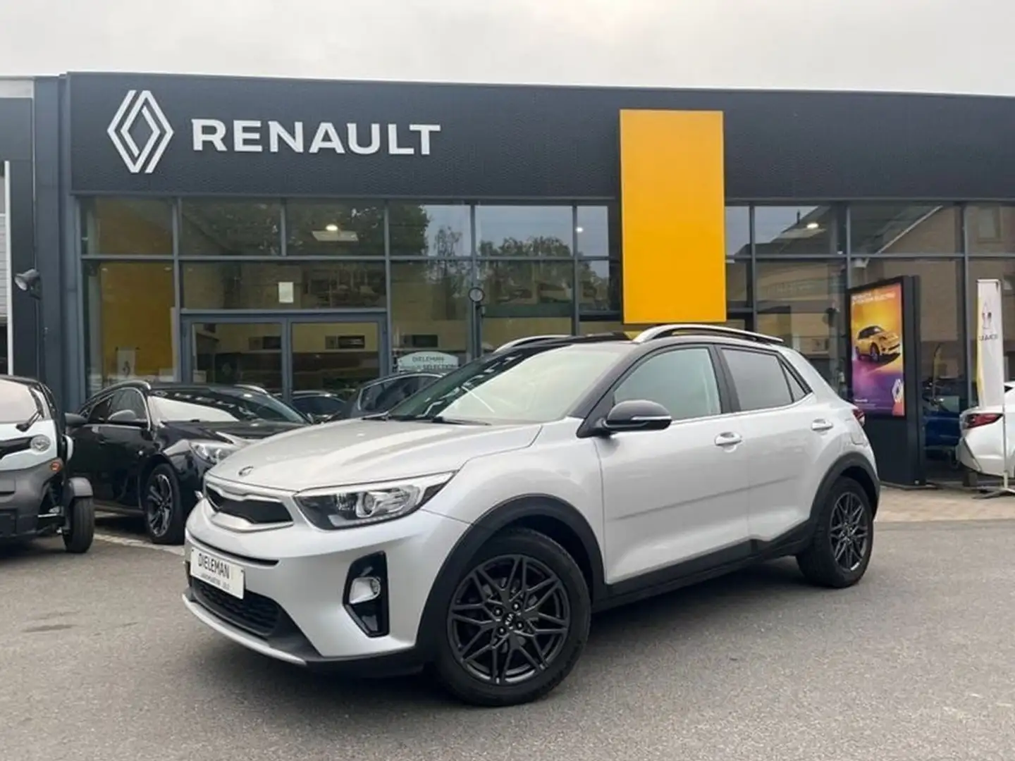 Kia Stonic T Black Edition 7DCT*Gps*Cam*Carplay*Gar Argent - 1