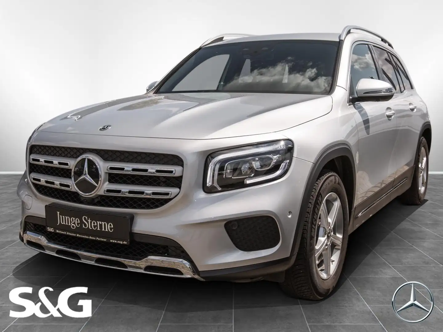 Mercedes-Benz GLB 200 d Progressive 360°+MBUX+Totwink+LED+18 Silber - 1