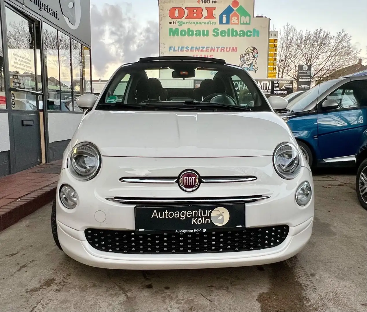 Fiat 500C 500 Cabrio 1.0 Hybrid *KLIMA*NAVI Weiß - 2