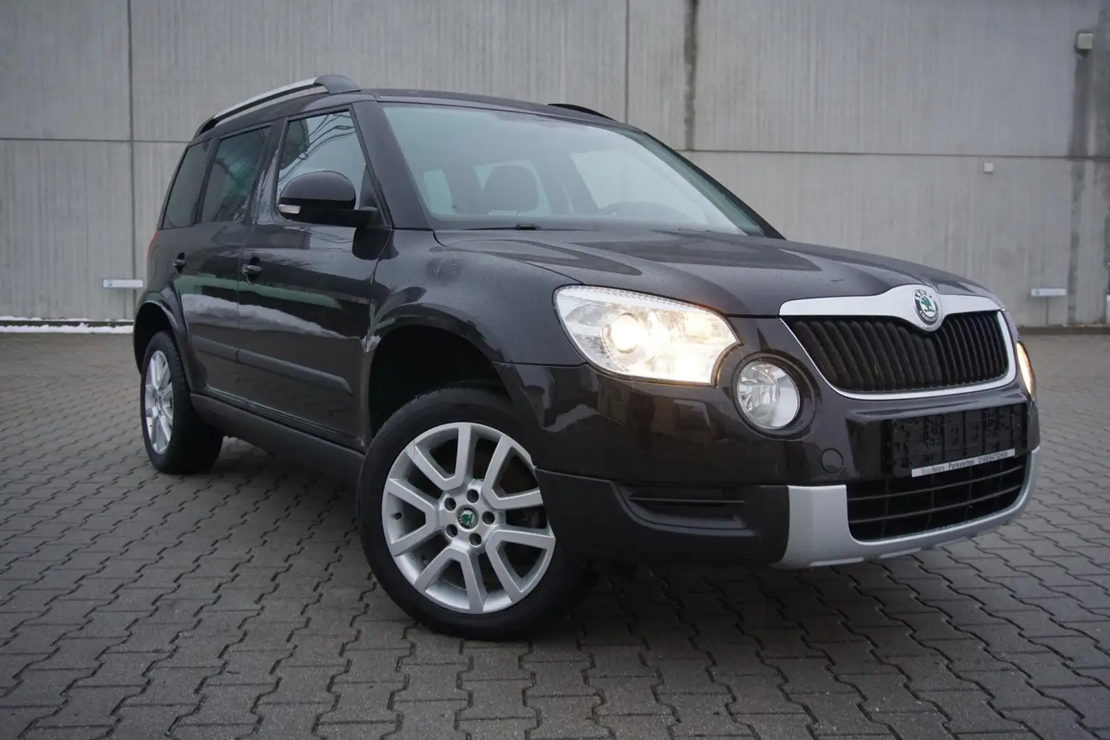 Skoda Yeti 2.0TDI 4x4 AHK Navi Xenon PDC SHZ Tempomat Schwarz - 1