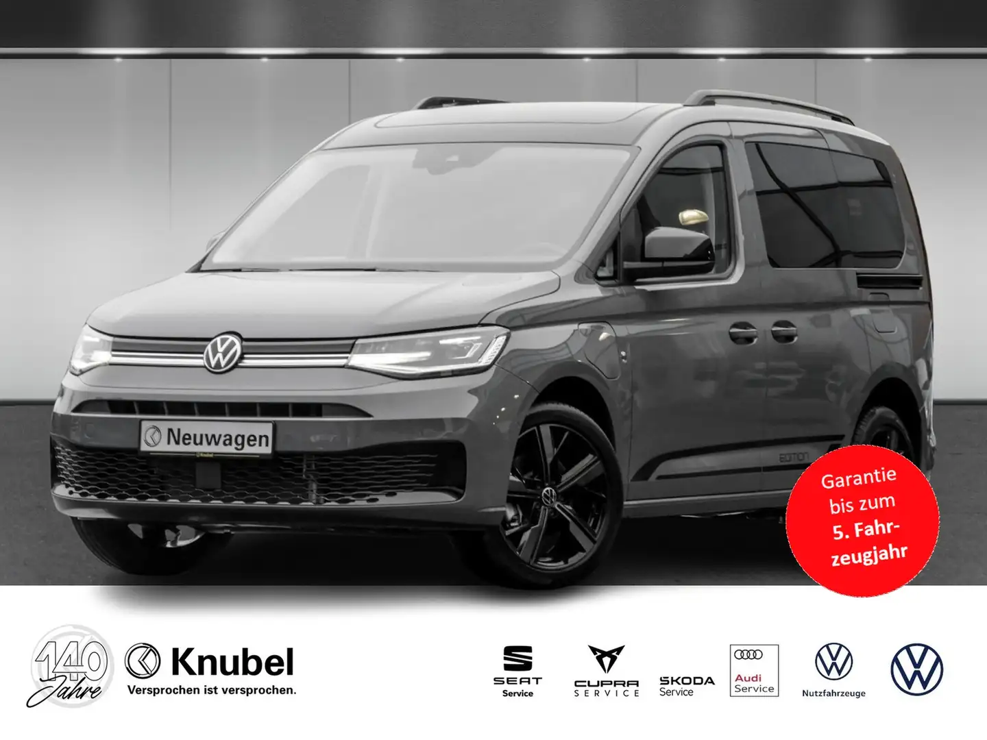 Volkswagen Caddy Edition eHybrid LED Pano Ass+ 18" ParkAss. Schwarz - 1