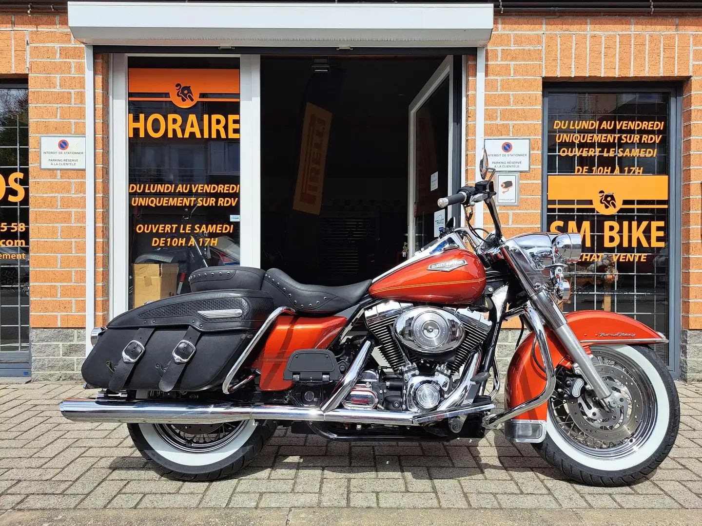 Harley-Davidson Road King CLASSIC 1500 DE 2001 Naranja - 1
