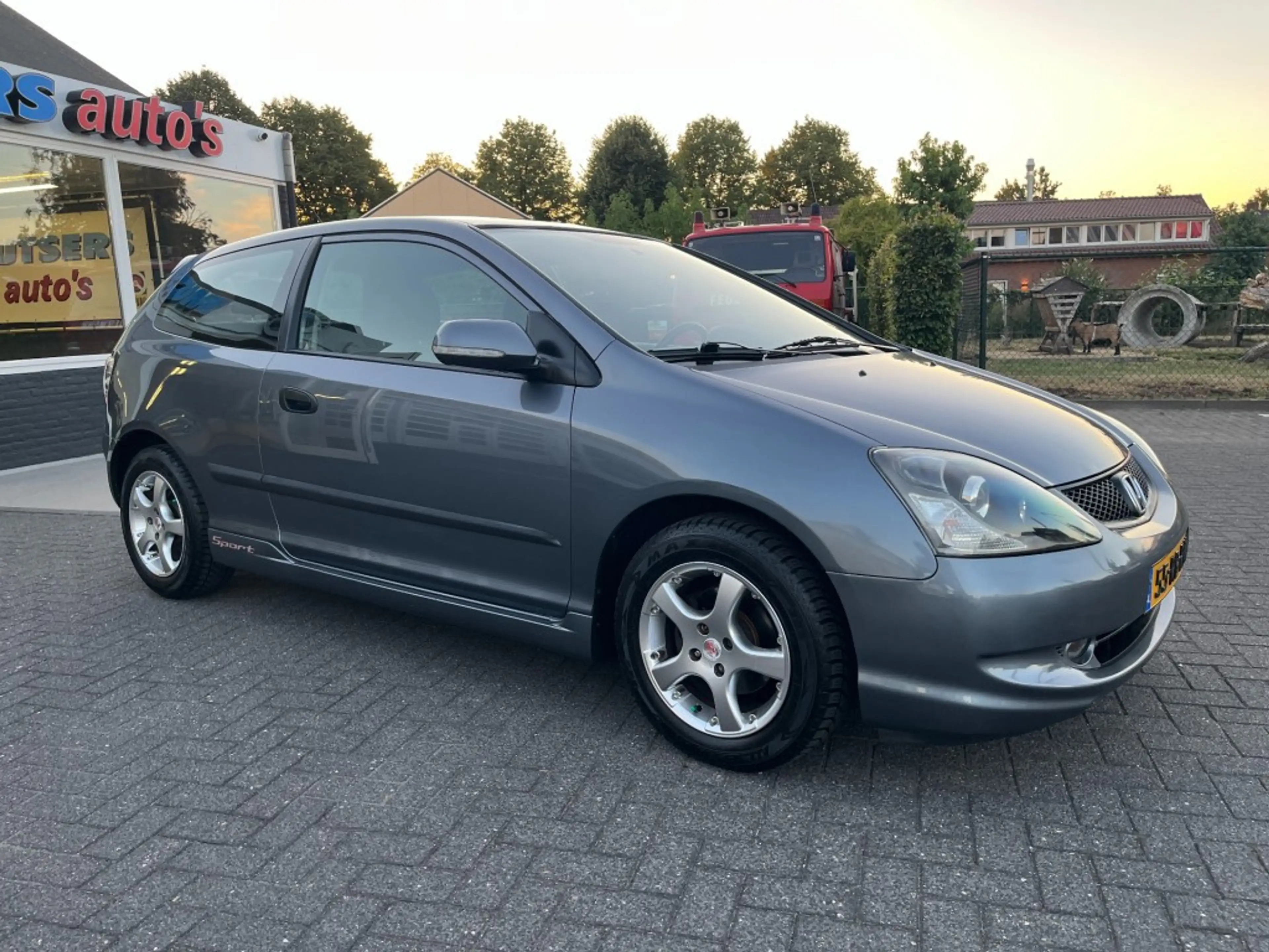 Honda Civic 1.4LS SILVERSTONE, AUT,AIRCO, uitstekende staat! — photo 7