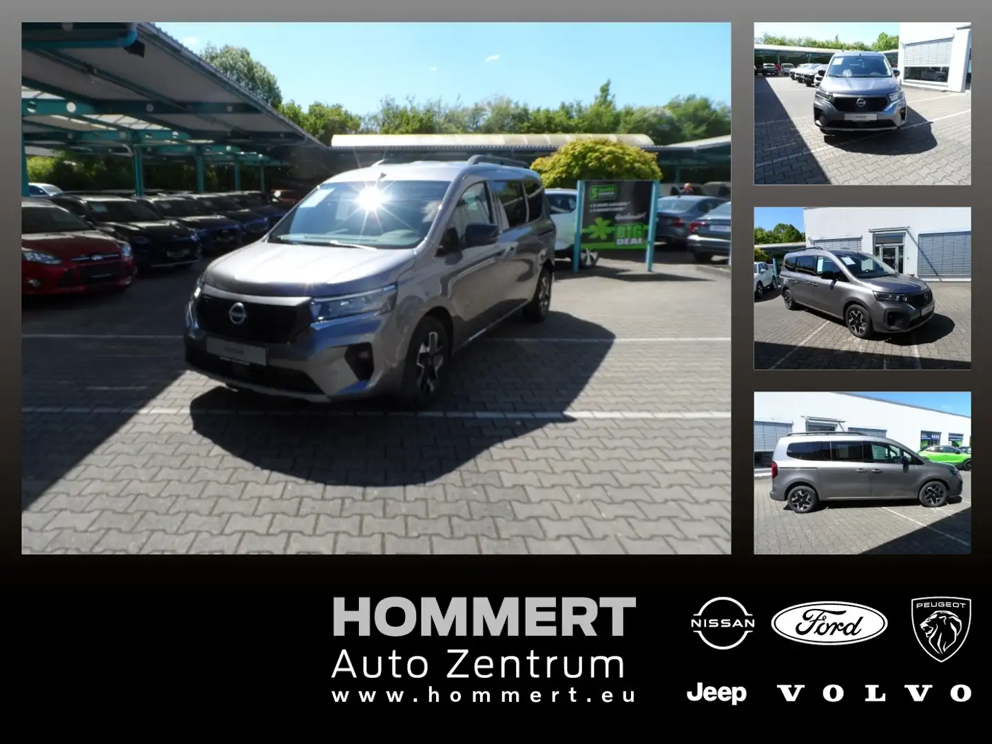 Nissan Townstar Kombi DIG-T 130 L2 Tekna 7-Sitzer/16'' Gris - 1