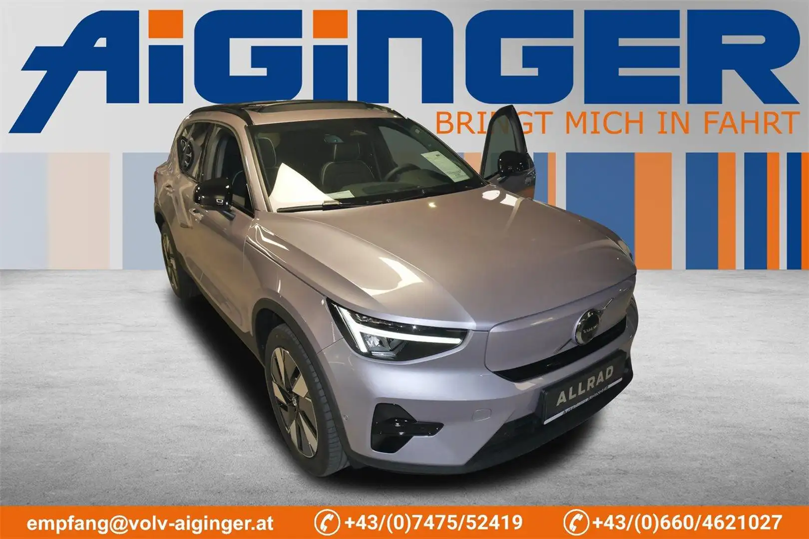 Volvo EX40 Twin Motor Plus Dark Argintiu - 1