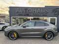 Porsche Cayenne Coupe Turbo S E-Hybrid*MATRIX*BURMESTER* Gris - thumbnail 4
