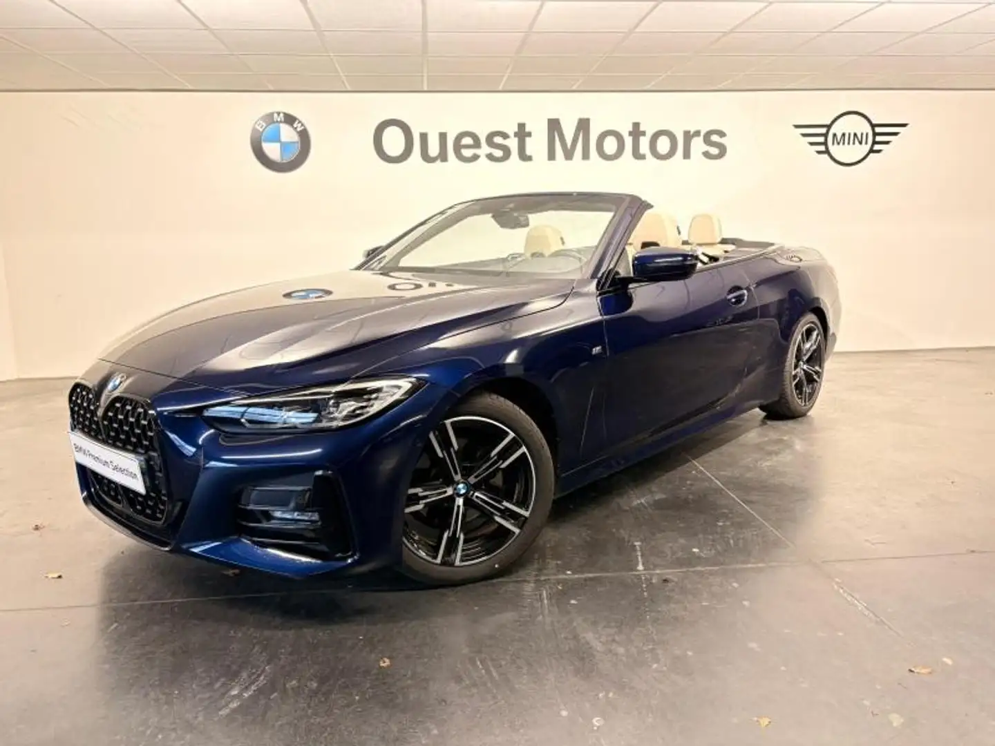 BMW 420 420iA 184ch M Sport Bleu - 1