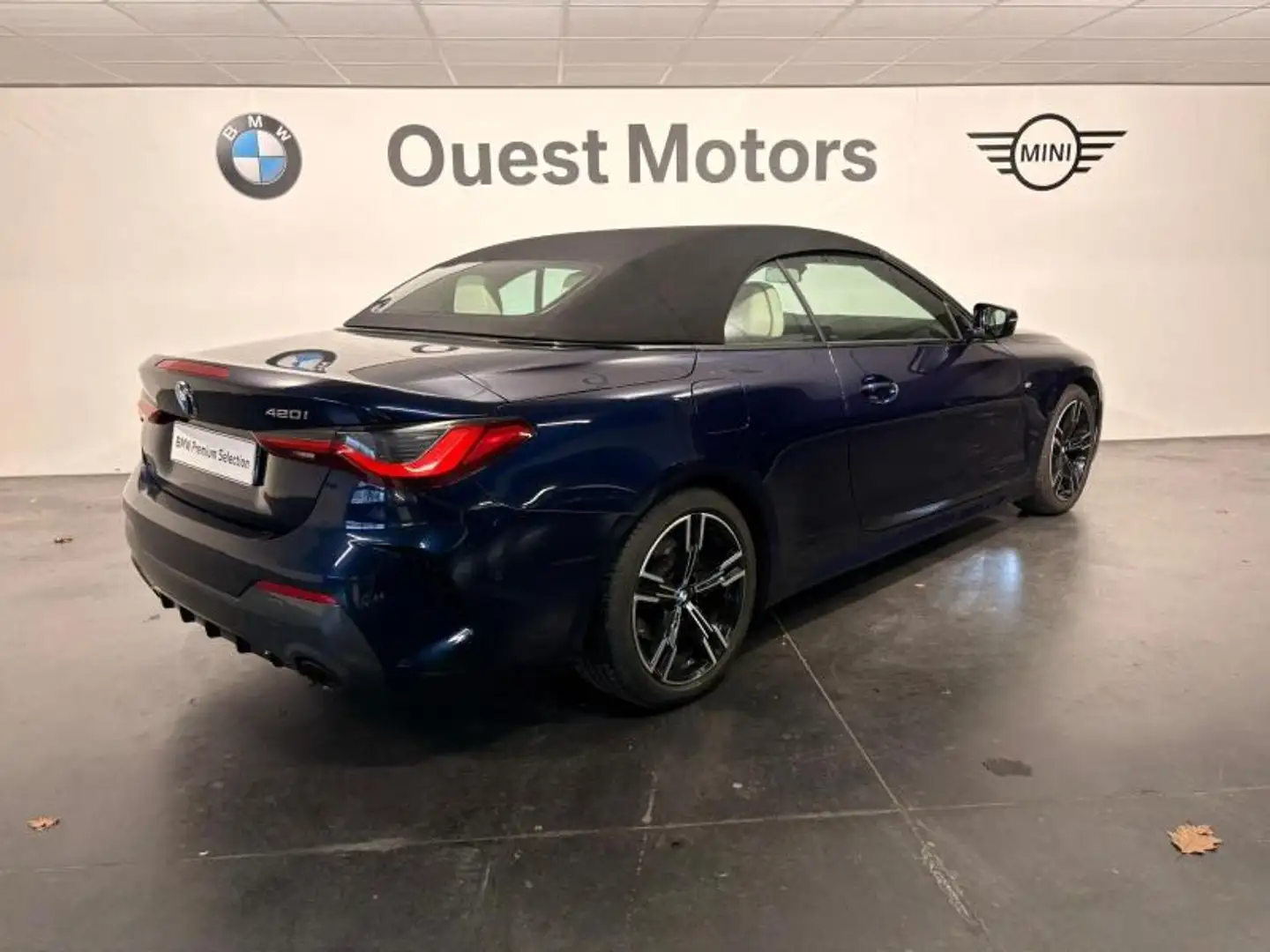 BMW 420 420iA 184ch M Sport Bleu - 2