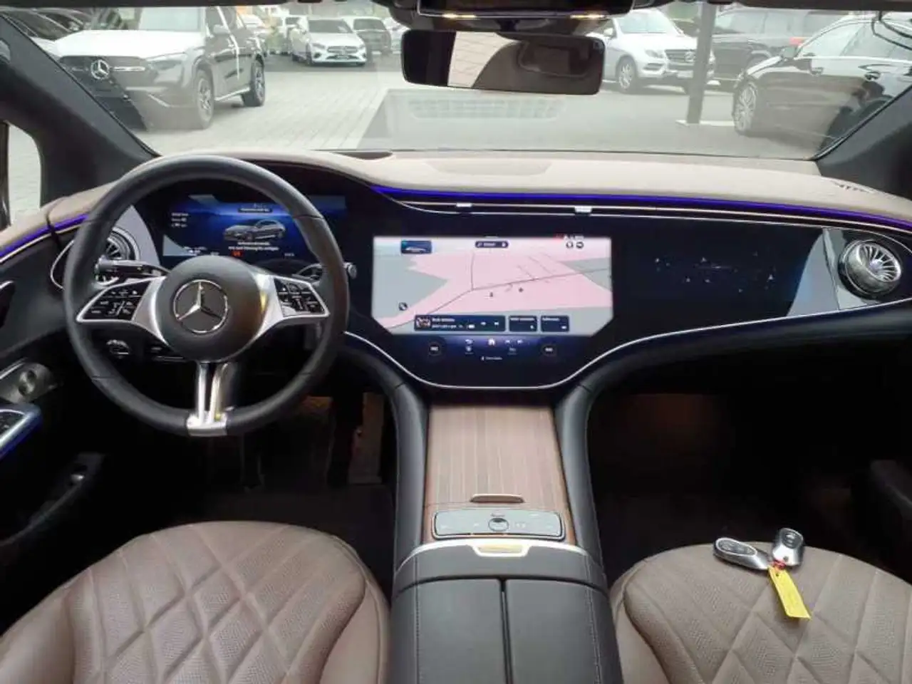 Mercedes-Benz EQE 500 EQE500 Prem+ HYPER Massage TV Nappa AIRMATIC HAL 9