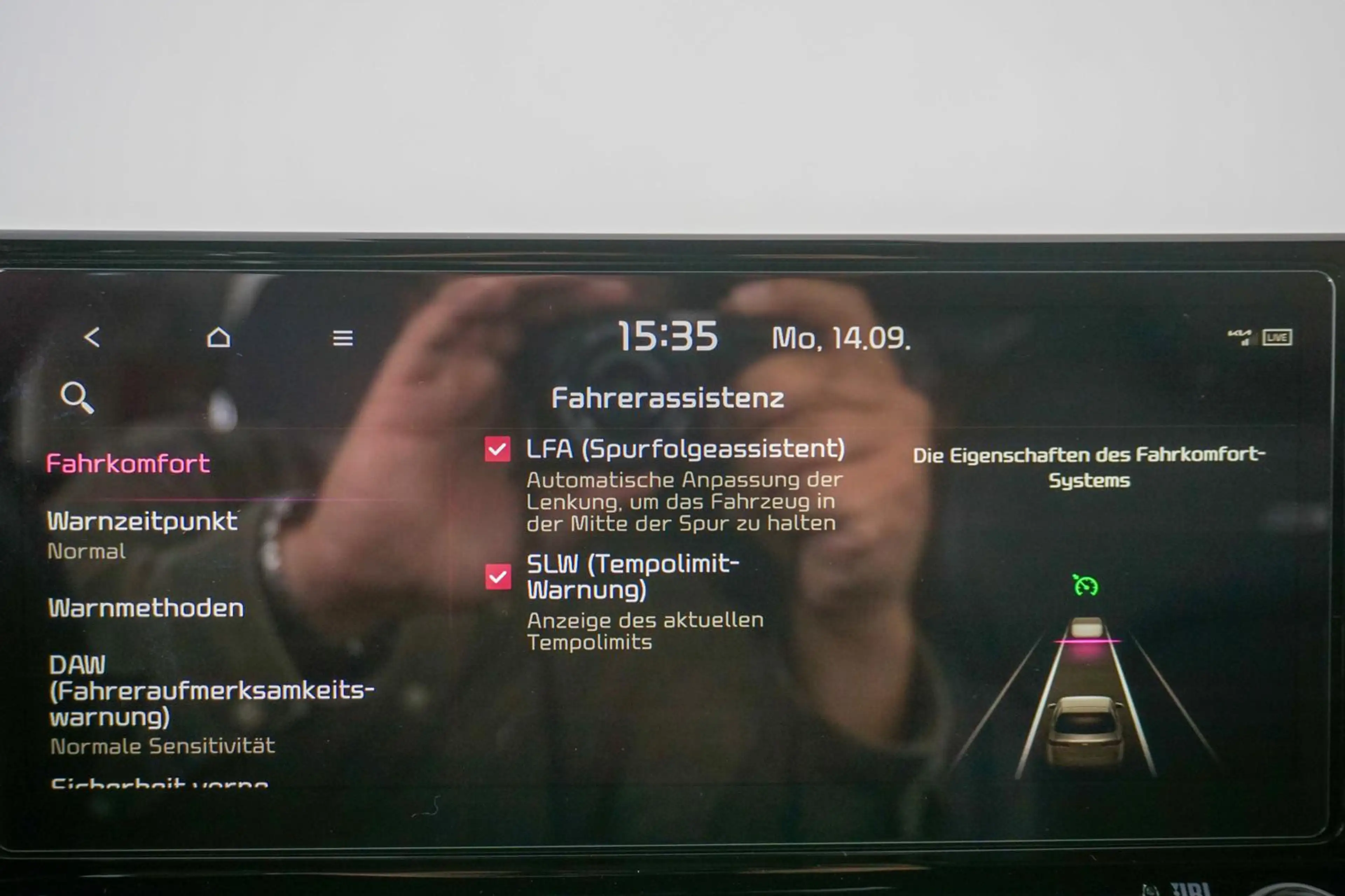 Kia Ceed / cee'd Ceed GT Line JBL Kamera Memory — photo 11