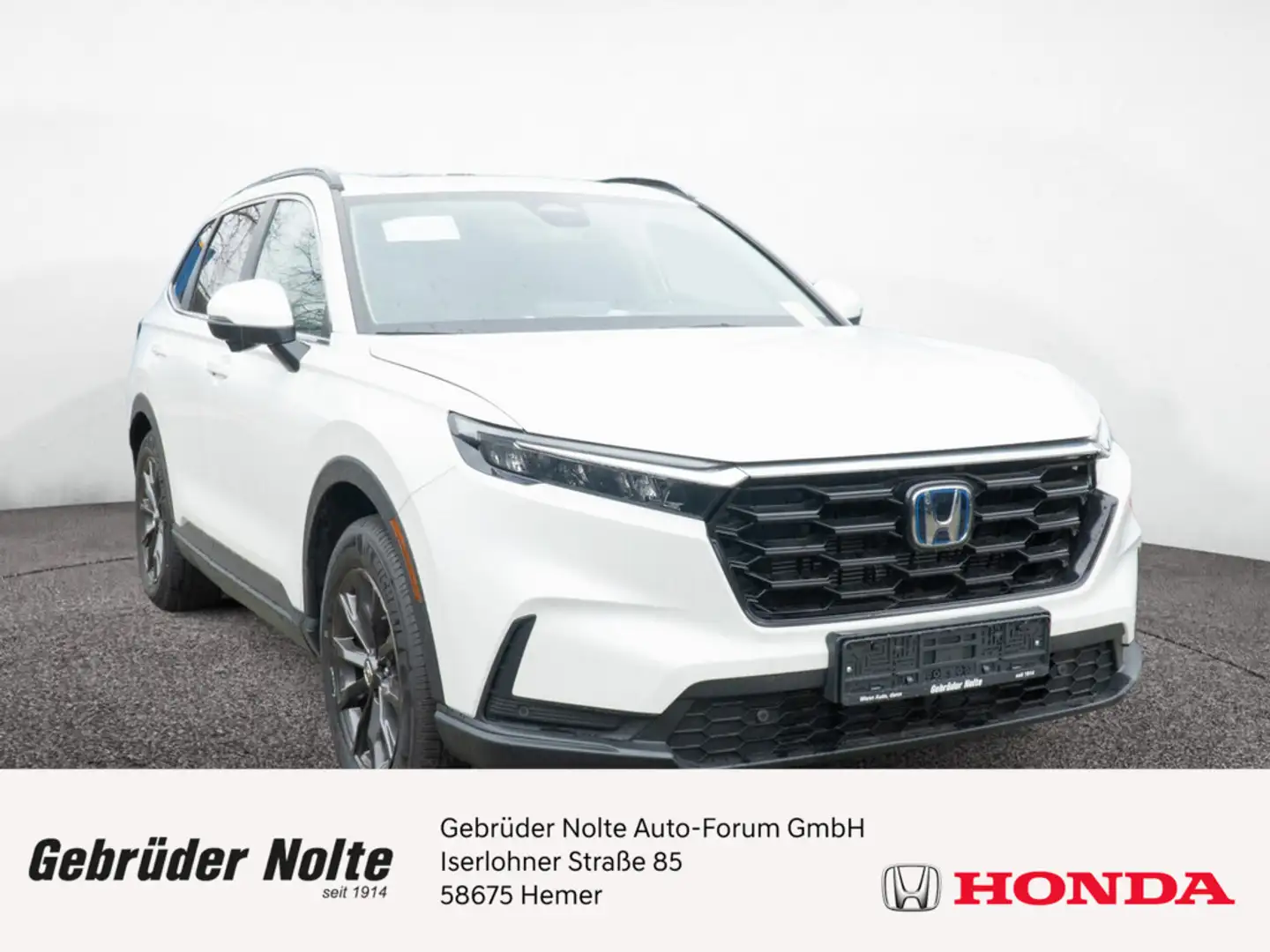 Honda CR-V 2.0 e:HEV Elegance SHZ NAVI ACC LED PANO Weiß - 1
