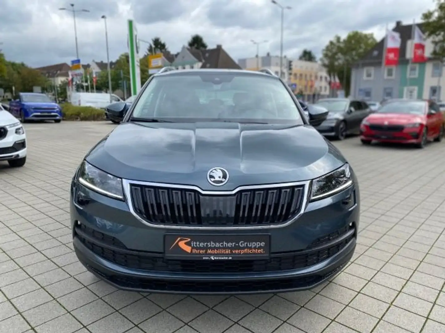 Skoda Karoq 1.0 TSI Style ACC AHK Rückfahrk. Sitzhzg v Grijs - 2