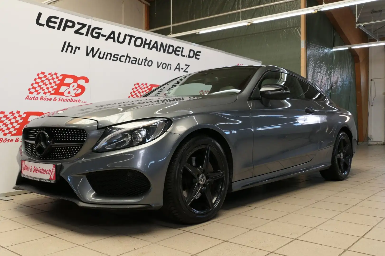 Mercedes-Benz C 180 Coupe Avantgarde AMG-Styling*NAV*KAM* Gris - 1
