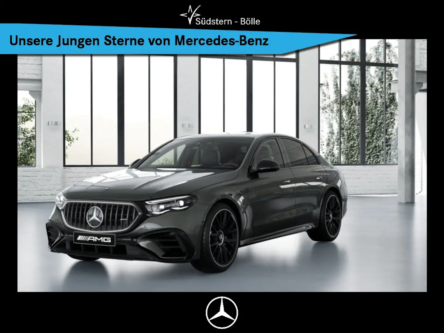 Mercedes-Benz E 53 AMG Hybrid 4M + AMG+AMBIENTE+DISTRO+MEMORY Grau - 1