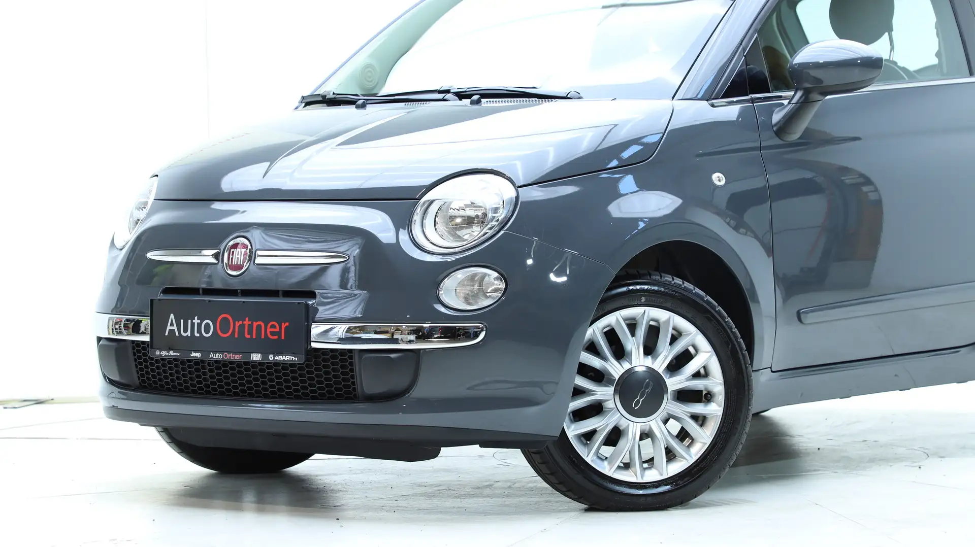 Fiat 500 Lounge Klimaautomatik Grau - 2