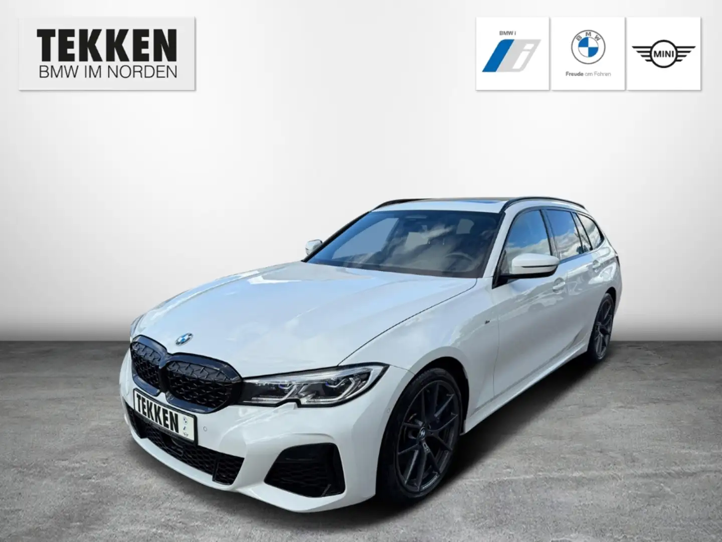 BMW 340 xDrive Touring Mild-Hybrid EU6d A Park-Assistent Blanco - 1