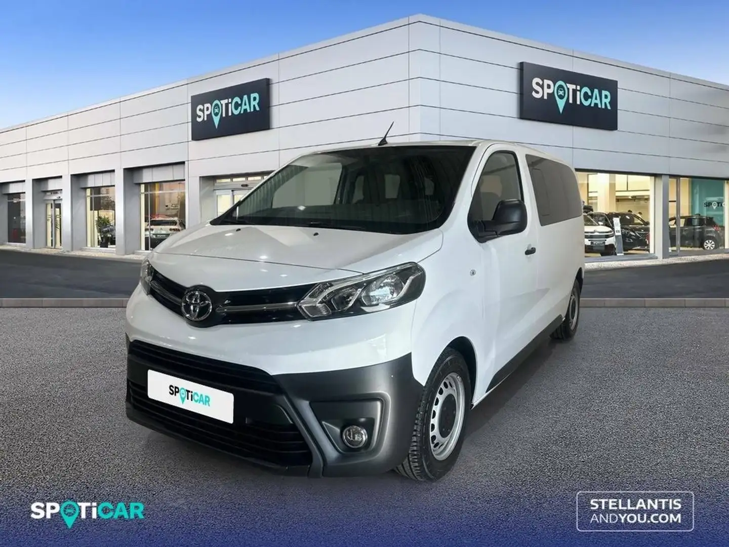 Toyota Proace 2.0D 145CV COMBI 6 1PL 2PT L1 GX Blanc - 1