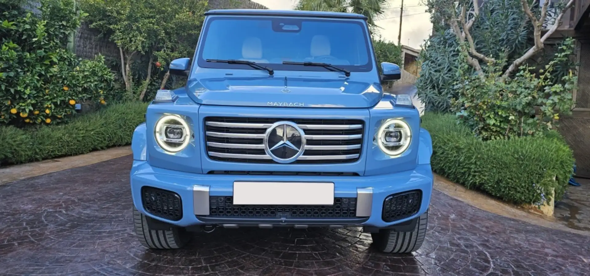 Mercedes-Benz G 450d Linea Exclusive Exterior 4Matic 9G-Tronic Blau - 2